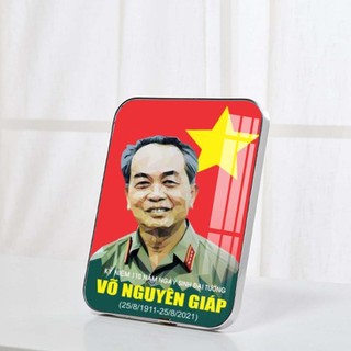 Ảnh Bác Hồ kính yêu tráng gương, treo tường, để bàn Tranh Treo Phòng Decor Tường