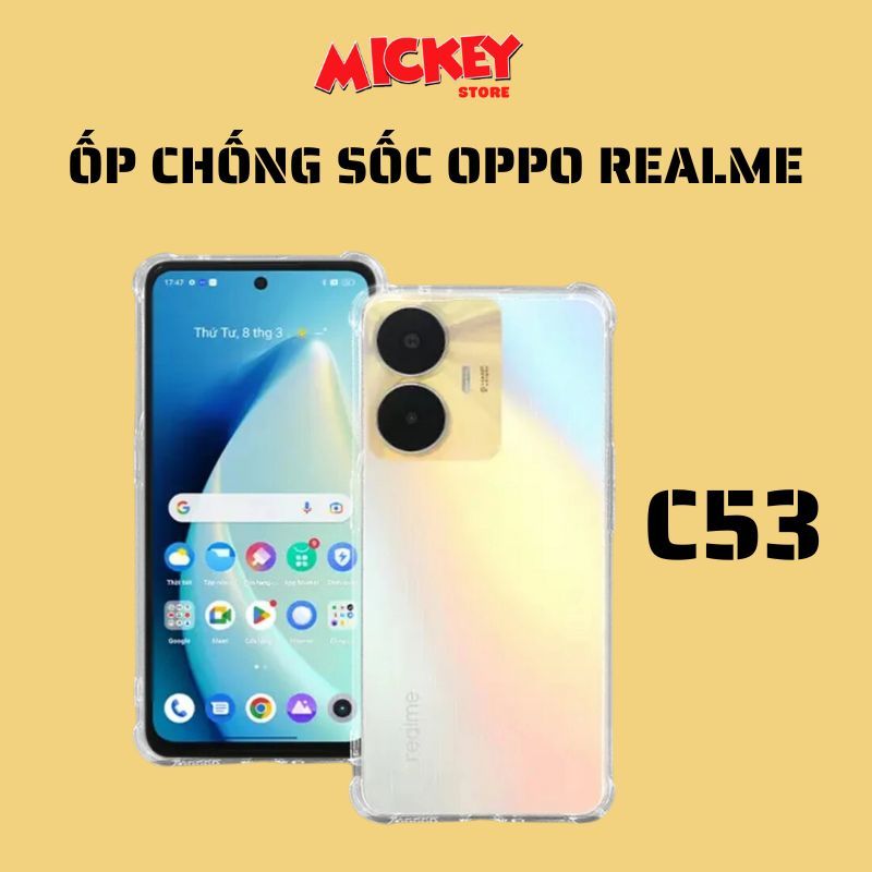 Ốp trong chống sốc Realme C53 bảo vệ camera