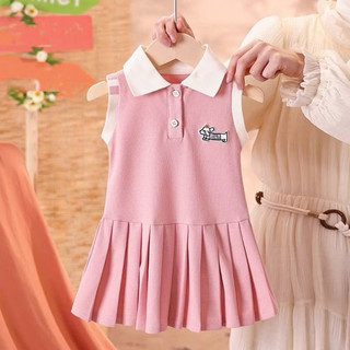 Váy Cún POLO cho bé gái chất poly mềm (9-35kg) phong cách năng động