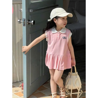 Váy Cún POLO cho bé gái chất poly mềm (9-35kg) phong cách năng động