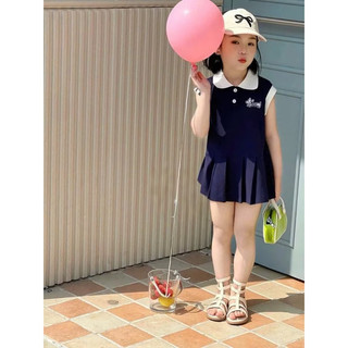 Váy Cún POLO cho bé gái chất poly mềm (9-35kg) phong cách năng động