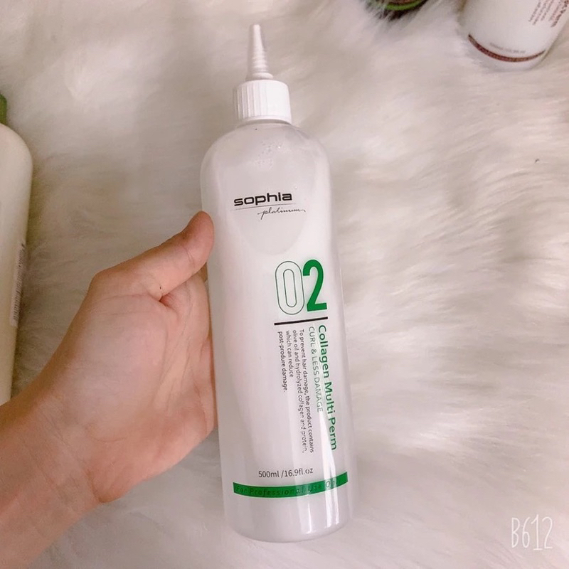 Thuốc uốn lạnh Sophia 500ml, thuốc uốn Sophia đa năng uốn 3D thần kỳ Magic Perm Collagen