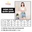 Quần đùi short nữ vải Viscose tự nhiên( lanh lụa) thoáng mát mềm mại mặc nhà mùa hè mã MEQ0581