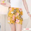Quần đùi short nữ vải Viscose tự nhiên( lanh lụa) thoáng mát mềm mại mặc nhà mùa hè mã MEQ0581