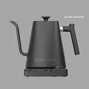 Ấm Điện Cổ Ngỗng | 900ml Pour Over | Chỉnh Nhiệt Độ 40 đến 100 độ | Giữ nhiệt 1 đến 8h | Thép không gỉ | Tự ngắt khi cạn