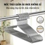BỘ 10 MÓC PHƠI QUẦN ÁO NHÔM SIÊU BỀN - Mắc áo người lớn, chống gỉ, chống biến dạng, tiện dụng gia đình