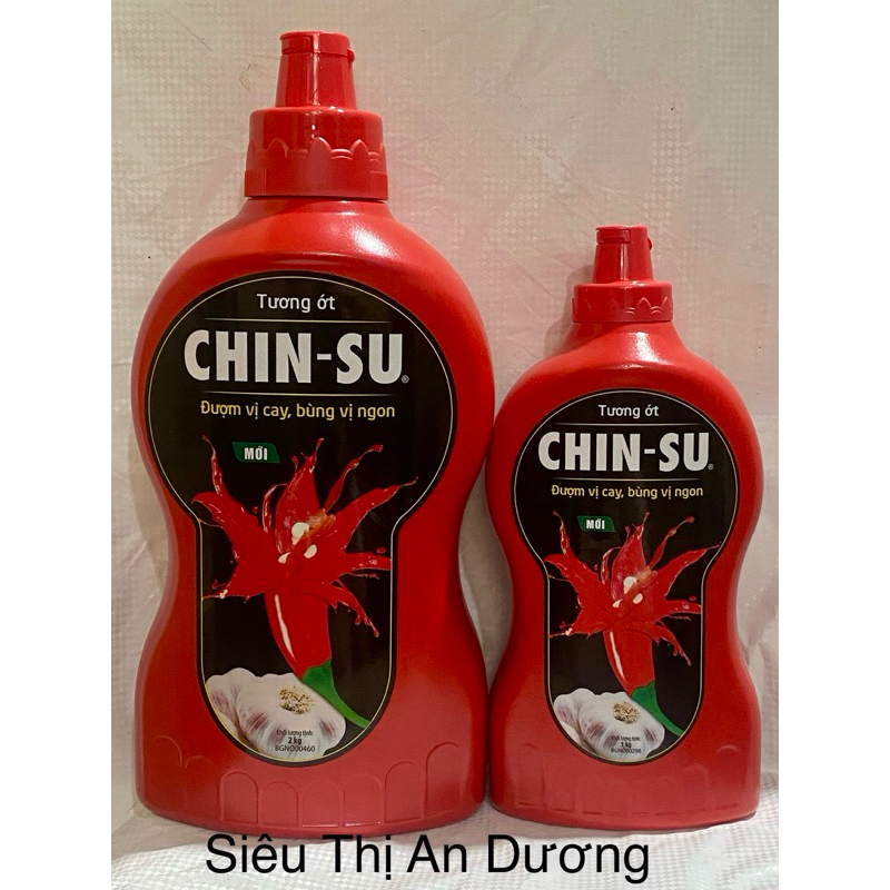 [ CHÍNH HÃNG ] Can tương ớt Chinsu 1 kg thơm ngon, tiện lợi