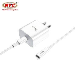 Bộ Sạc nhanh Hoco C76 PLUS kèm cáp TypeC to LaiNing PD 20W (Trắng)