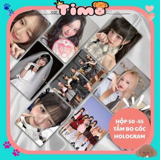 Card I.VE Lomo Hologram Won.young Hộp 50 Tấm Bo Góc Timo QT43