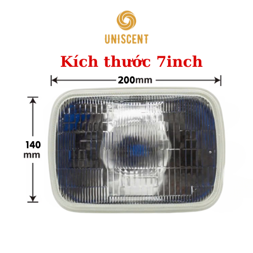 Đèn Pha Vuông Công Suất Cao Suzuki 5 Tạ/ Suzuki 500kg/ Suzuki Van/ 5in-7in 12-24v-100/130W