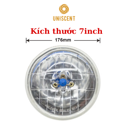 Đèn Pha Xe Đầu Kéo Mỹ Tròn 5inch - 7inch 100/130W - LISSEM Made In Korea (Giá 1 Cái)