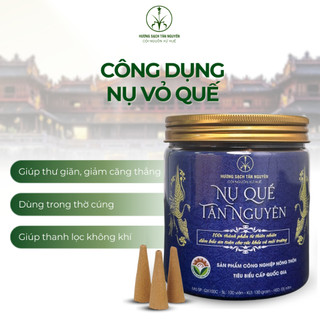[CAO CẤP] Hộp 100 viên nụ quế cao cấp Tân Nguyên, làm từ vỏ quế tự nhiên, xông nhà, khử khuẩn, thư giãn
