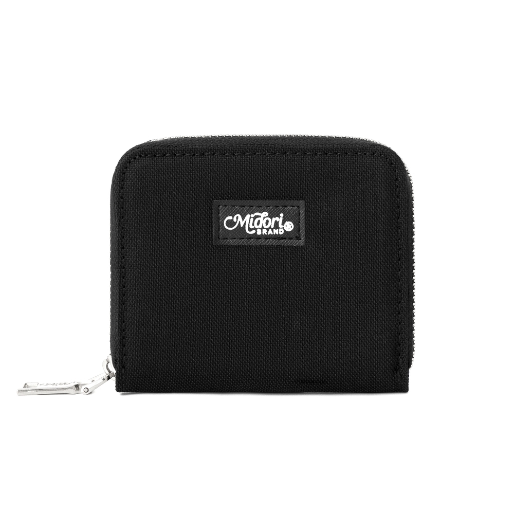 Ví Vải Ngang Cầm Tay Kaira Bóp Đựng Tiền Thẻ Nam Nữ Nhiều Ngăn Polyester | MIDORI BAG COLLECTION