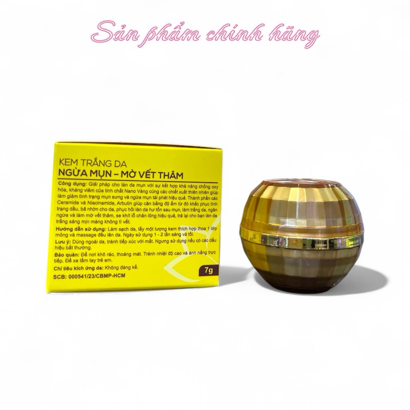 Kem One Today Gold Trắng Da Ngừa Mụn Mờ Vết Thâm 7gram Chính Hãng
