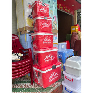 Phích đá, thùng đá vuông giữ nhiệt 13L,16L, 24L,Thùng bảo quản cao cấp Việt Nhật