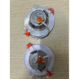 Đèn Led Âm Trần Đế Đúc (Nguồn Liền) 5W Phi 76 | Đèn Âm Trần Downlight | Ánh Sáng 3 Màu | BH 3 Năm