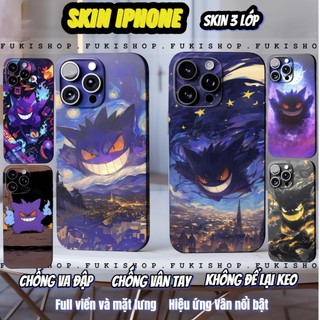 Miếng dán Skin Mặt lưng Sau full viền Dành Cho 16 pro max 15 pro max 14 pro max 13 pro max 12 pro max 11 pro max