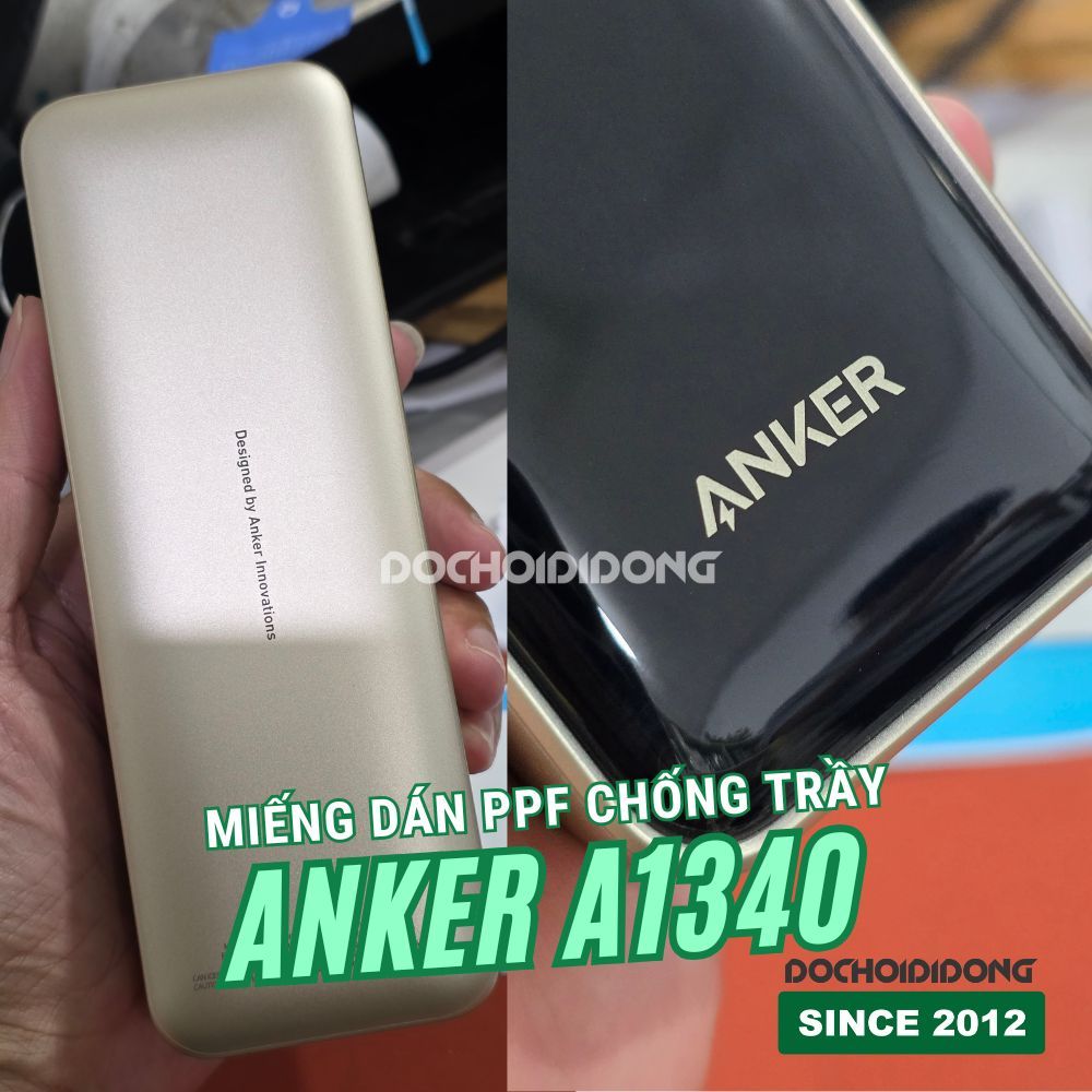 Miếng dán PPF Pin Dự Phòng Anker Prime 27650 250W - A1340 chống trầy ...