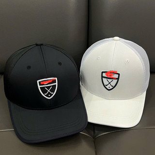 Mũ golf 2 màu trắng , đen phom đẹp , thấm hút mồ hôi
