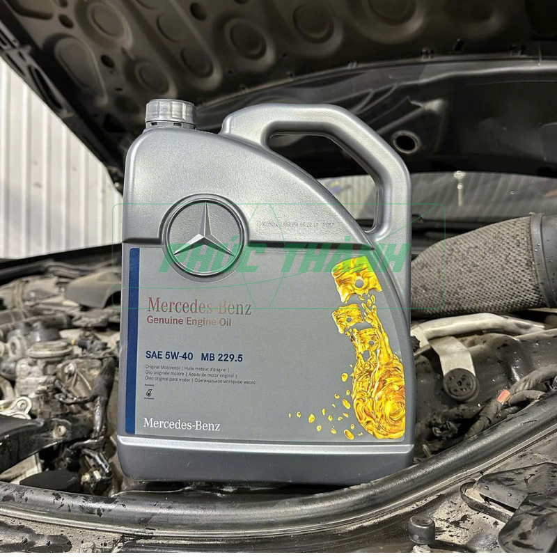 Dầu Nhớt Mercedes-Benz 5W30/5W40 Công Nghệ Tổng Hợp 1Lit/5Lit Nhập Khẩu Bỉ - Chính Hãng