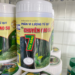Kích thích ra mủ cao su Tứ Quý 7 Tác động Phân bón vi lượng miệng cao - Hũ 500g