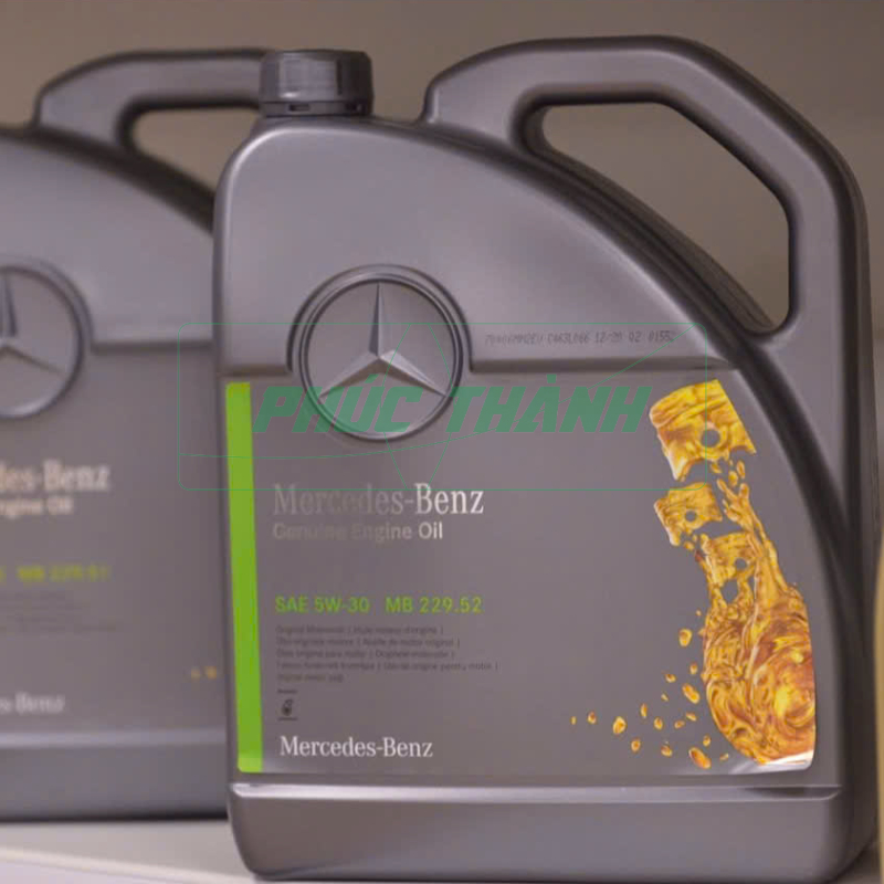Dầu Nhớt Mercedes-Benz 5W30/5W40 Công Nghệ Tổng Hợp 1Lit/5Lit Nhập Khẩu Bỉ - Chính Hãng