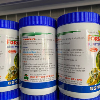 Quét ra mũ cao su FORGROW 5 PA giúp tăng sản lượng mũ cao - Hũ 450g