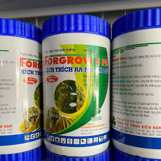 Quét ra mũ cao su FORGROW 5 PA giúp tăng sản lượng mũ cao - Hũ 450g