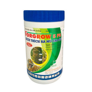 Quét ra mũ cao su FORGROW 5 PA giúp tăng sản lượng mũ cao - Hũ 450g