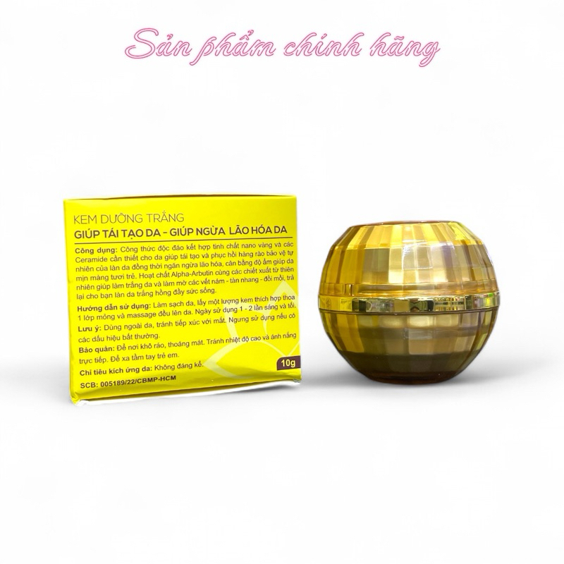 Kem One Today Gold Giúp Tái Tạo Da Giúp Ngừa Lão Hoá Da 10gram Chính Hãng