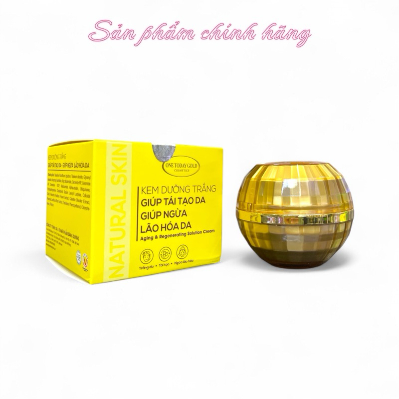Kem One Today Gold Giúp Tái Tạo Da Giúp Ngừa Lão Hoá Da 10gram Chính Hãng