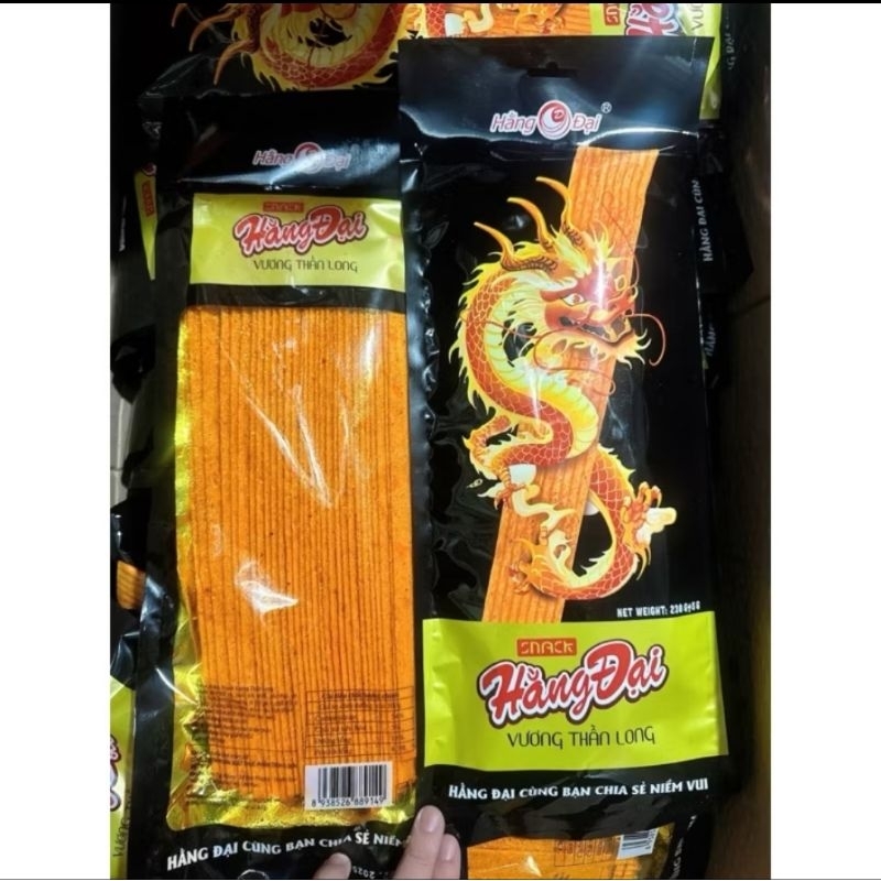 sỉ 1 bịch snack vương thần long hằng đại thơm ngon