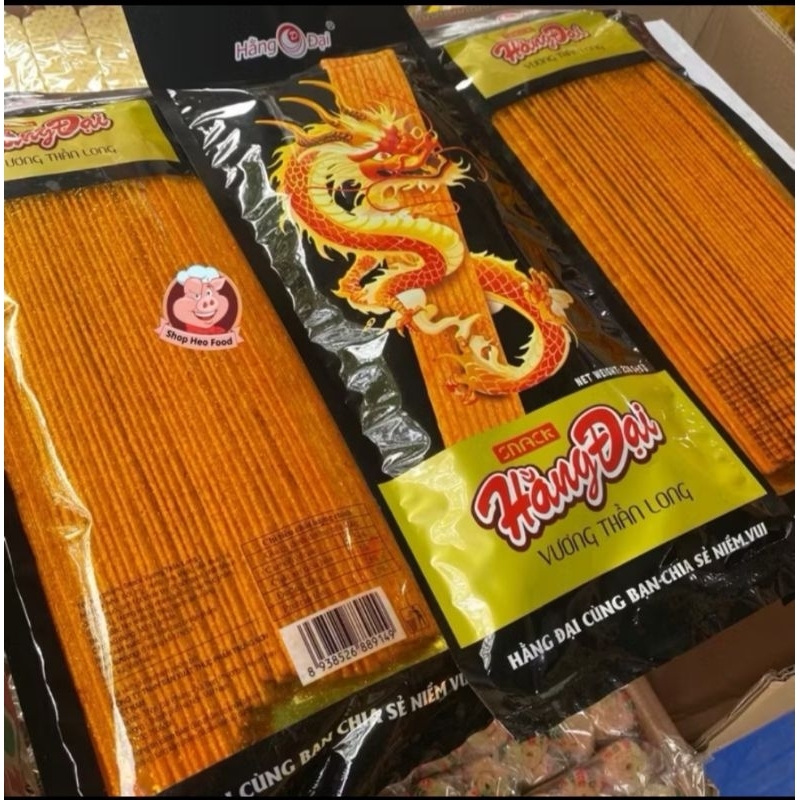 sỉ 1 bịch snack vương thần long hằng đại thơm ngon