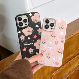 Ốp Lưng iPhone TPU Hoạ Tiết Da Mềm Hoa Hoa Chống Sốc, Bảo Vệ Camera - iP 7/8/X/XS/11/12/13/14/15/16/17/Plus/Pro/Max/Air