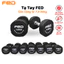 Tạ Tay FED Cao Cấp Chất Liệu Gang Bọc Cao Su, Tạ Tập Gym Tại Nhà Cân Nặng Từ 7,5kg-25kg (1 Tay)