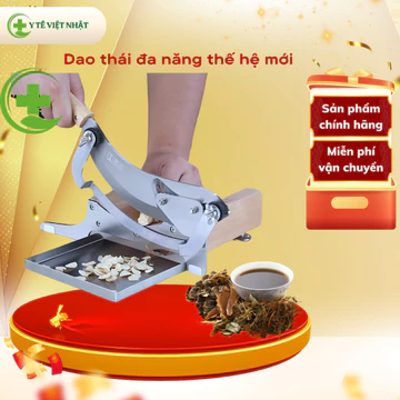 Dao thái thuốc đông y đa năng cao cấp, dao thái dược liệu