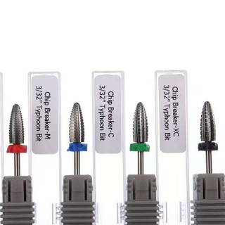 Đầu Mài Titan Bạc Trái Bom Bầu T0513 | Mài Bột/Gel Nhanh  | Êm | Không Nóng – Dành Cho Thợ Nail