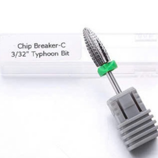 Đầu Mài Titan Bạc Trái Bom Bầu T0513 | Mài Bột/Gel Nhanh  | Êm | Không Nóng – Dành Cho Thợ Nail