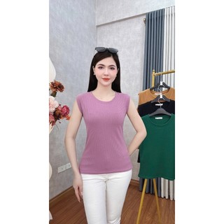 [Combo ] Áo sát nách gân tăm nữ cổ tròn Basic, áo thun ôm Body,dễ phối đồ,dáng xinh xu hướng Hàn.