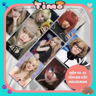 Card Wi.nt.er A.es.pa Vibe Kpop Fandmade Hộp Bo Góc 50 Tấm Lomo Hologram Timo QT47