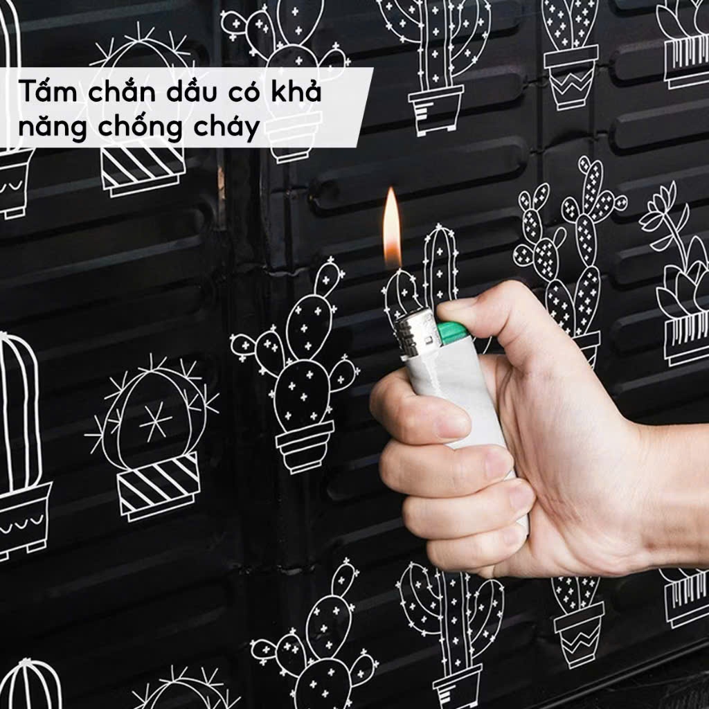 Tấm Chắn Cách Nhiệt Chịu Nhiệt Độ Cao,Miếng Chắn Gió Khi Nấu Ăn Tiện Lợi - TẤM CHẮN DẦU MỠ BẾP CHỐNG BẮN HIỆU QUẢ