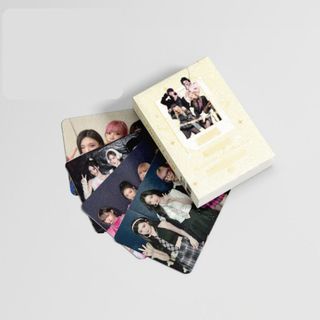 Card A.es.pa Vibe Kpop Fandmade Hộp 50 Tấm Lomo Hologram Bo Góc Timo QT47
