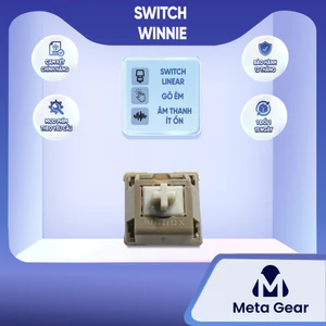 Switch Winnie Linear cho bàn phím cơ, BO 45g, Linear