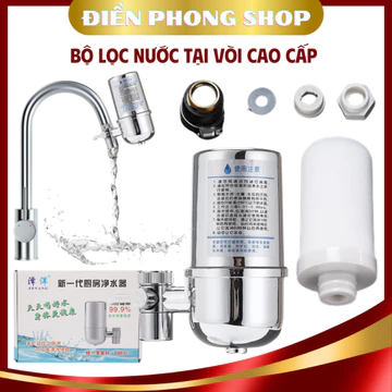 Bộ lọc nước 7 lớp cao cấp, bộ lọc nước tại vòi lọc phèn tại vòi thông minh