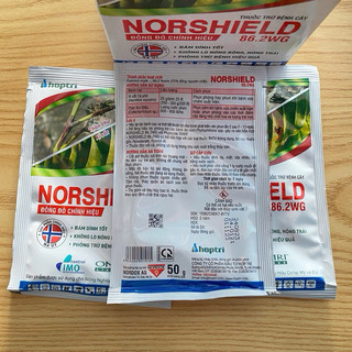 Norshield 86.2WG 50g chế phẩm bệnh gốc đồng (Đồng Đỏ) bám dính tốt, quét thân Mai Vàng, Cây ăn trái
