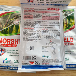 Norshield 86.2WG 50g chế phẩm bệnh gốc đồng (Đồng Đỏ) bám dính tốt, quét thân Mai Vàng, Cây ăn trái