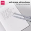 Combo 3/5/12 Bút Gel Xóa Được Deli Bút Gel Bút Bi Mực Xanh/ Đen/ Tím Ngòi 0.5mm Chữ Đẹp Xóa Sạch Học Sinh