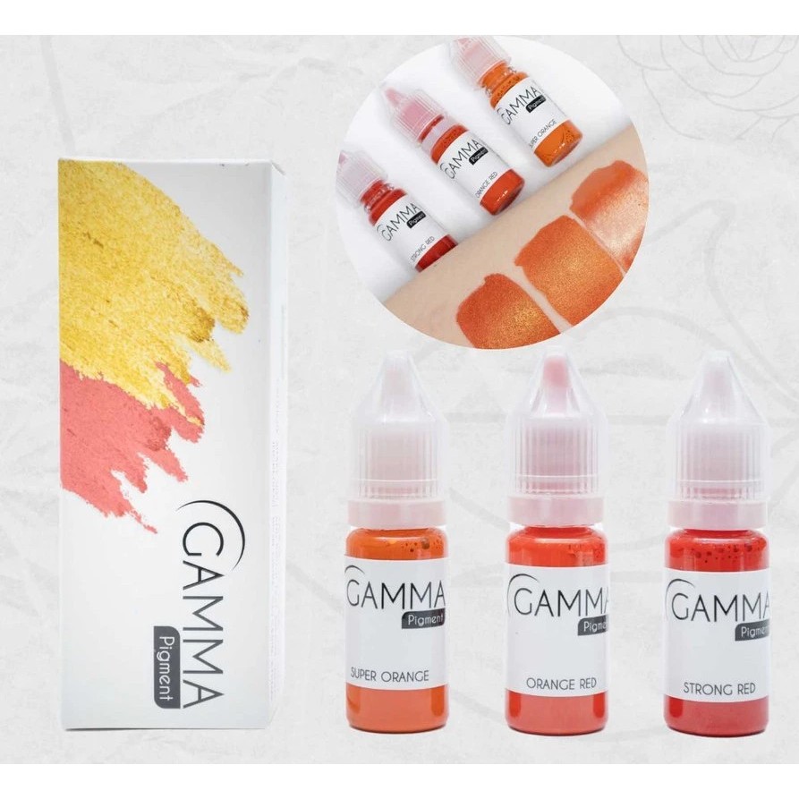 Mực Gamma Phun Xăm – Dành Cho Môi, Mày, Nhiều Size Lựa Chọn, Lên Màu Chuẩn Đẹp