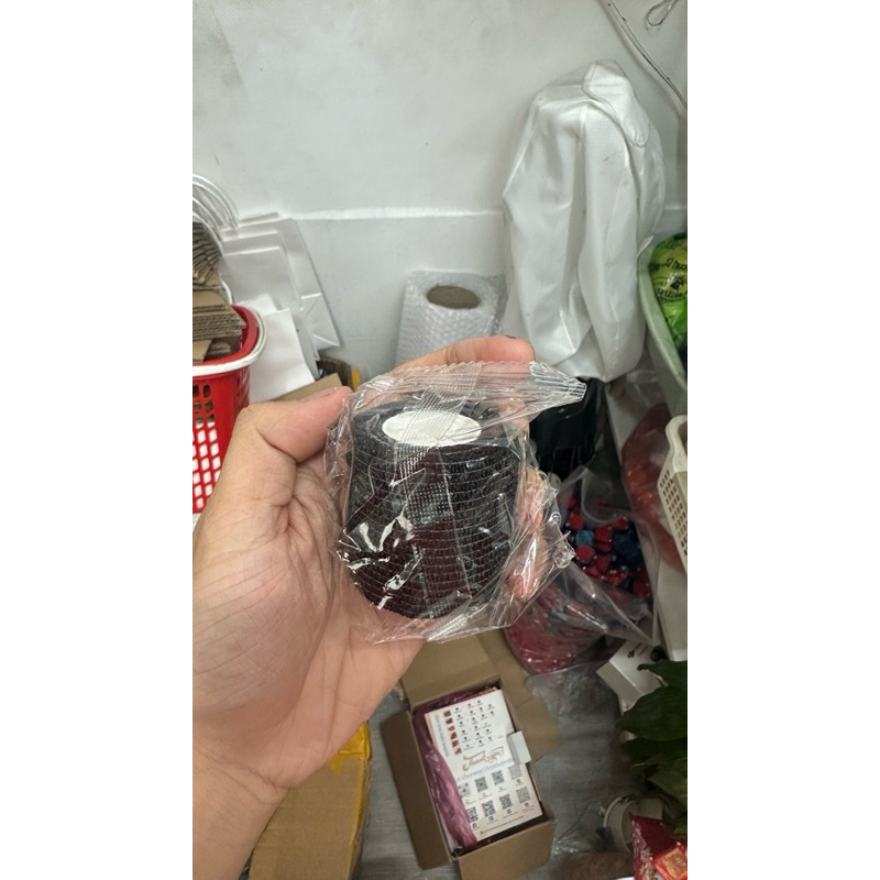 Cuộn Chống Trơn Phun Xăm – Băng Quấn Tay Cầm Máy Phun, Hạn Chế Trượt Khi Làm Việc