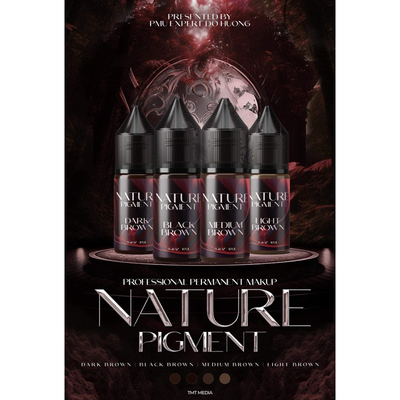 [CHÍNH HÃNG] Mực NATURAL pigment, mực đỗ hương có đủ size
